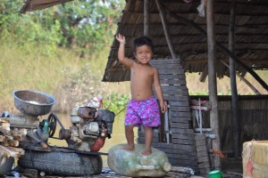 Lac Tonle Sap - Village flottant